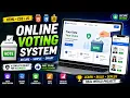 Online Voting System Complete Project Tutorial Secure Voting Management Application