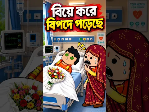 বিয়ে করে বিপদে পড়েছি 😂 #shorts