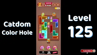 Catdom Color Hole Level 125 Screenshot