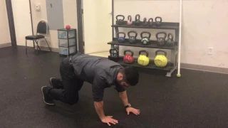 Core strength Bear Crawl