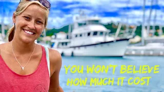 ALL ALONE at a FANCY MARINA