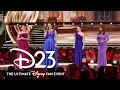 Ann Sanders Ashley Brown Kyra Belle Johnson Anneliese van der Pol Perform Beauty and the Beast