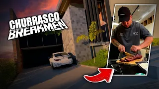 CHURRASCO NA CASA DO EDUKOF COM A BREAKMEN !!!