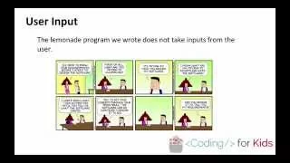 Lesson 4 User Input