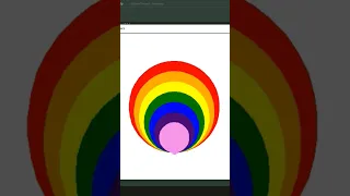 Draw Rainbow Using Python Turtle