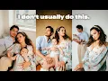 Modern Editorial Family Portraits 60s Inspired