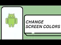 How To Change Android Screen Color Mode
