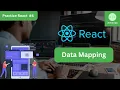 Practice React Data mapping to Components in react JS - Malayalam Tutorial