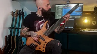 Ne Obliviscaris - Equus MartinoGarattoni bass play through for StrandbergguitarsOfficial