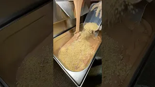 بستنی نوتلا با مغر فندق میل داری 