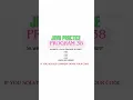 Java Practice Program 38