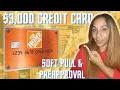 Home Depot Credit Card Soft Pull Preapproval