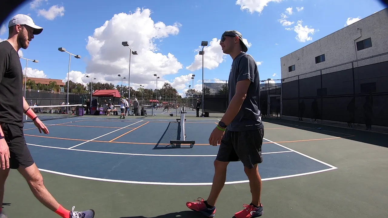 2020 Pickleball Cal Open Day3 Men's Doubles Frank FAD Davis Tao Thongvanh Bubba Zbinden Matt Staub