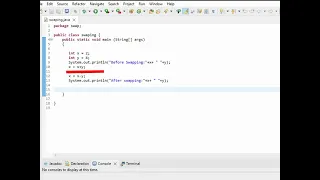 How to swap two numbers in java without using third variable