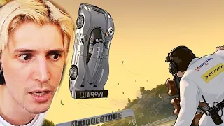 Racing s Most Bizarre Accident xQc Reacts