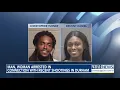 Man woman arrested in connection with recent shootings in Durham