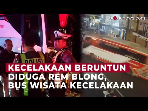 Kecelakaan Beruntun Bus Wisata Siswa SMK di Batu, Empat Orang Meninggal Dunia