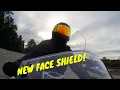 New face shield on the Sedici Strada II Parlare