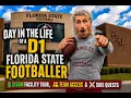 Day in the Life of a D1 Florida State Footballer 150M Facility Tour Team Access Side Quests