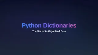 Python Dictionaries Explained Simply Python Zero to Hero