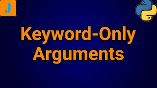 Keyword Only Arguments Python