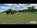 John Deere 412R Sprayer with See Spray Riesterer Schnell