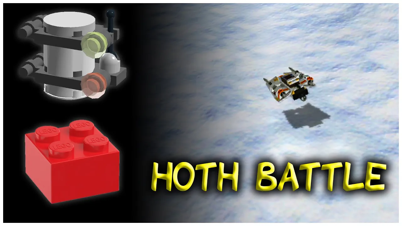 Lego Star Wars - The Battle of Hoth - Games. 