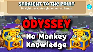BTD6 Odyssey No Monkey Knowledge Guide Hard Mode Tutorial Straight To The point