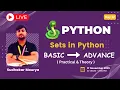 Python Set Explained in Hindi Set Datatype in Python Python Full Course for Beginner