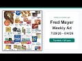 Fred Meyer Weekly Ad 26 - 26 Top 10 Deals