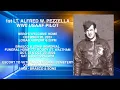 1st Lt Alfred W Pezzella Funeral Information