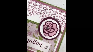confirmation card using the inspired events stampset by stampin up 