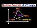 Find the Centroid of a Triangle on a Graph Eat Pi