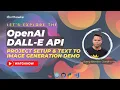 01 Project setup Text to image generation OpenAI DALL-E API