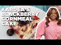 Kardea Brown s Blackberry Lavender Cornmeal Cake Delicious Miss Brown Food Network