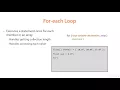 Java Tutorials 1 - 37Conditional Logic Looping and Arrays For each Loop