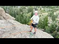 AMGA Single Pitch Instructor Anchor Demo V-Rig Joshua Tree Anchor System with Instructor Tether