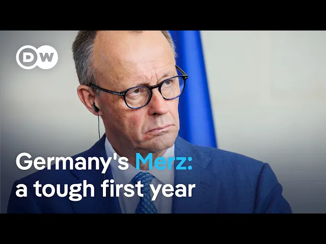 Video: Germany's faltering economy and rising far-right overshadow Merz's first year | DW News