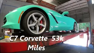 C7 Corvette oil change easy