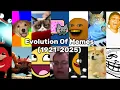 Evolution Of Memes 1921-2025 OLD VERSION