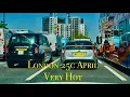 London in April Hot 25c Temperature April 2025
