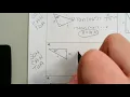 Trig functions and right triangles Solving for Sides