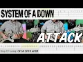 Download Lagu System of a Down - Attack |Guitar Cover| |Tab|