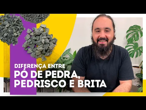 Download MP3 PÓ DE PEDRA, PEDRISCO E BRITA - Aprenda a diferenciar estes AGREGADOS usados nos VASOS DE CONCRETO