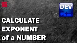C EXERCISES Calculate the exponent of a number