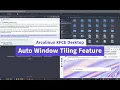 Arcolinux XFCE Desktop Auto Window Tiling Feature