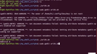 Programming in Linux Shell 2 Arithmetic Operations