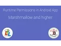 Runtime Permission in Android Marshmallow Example