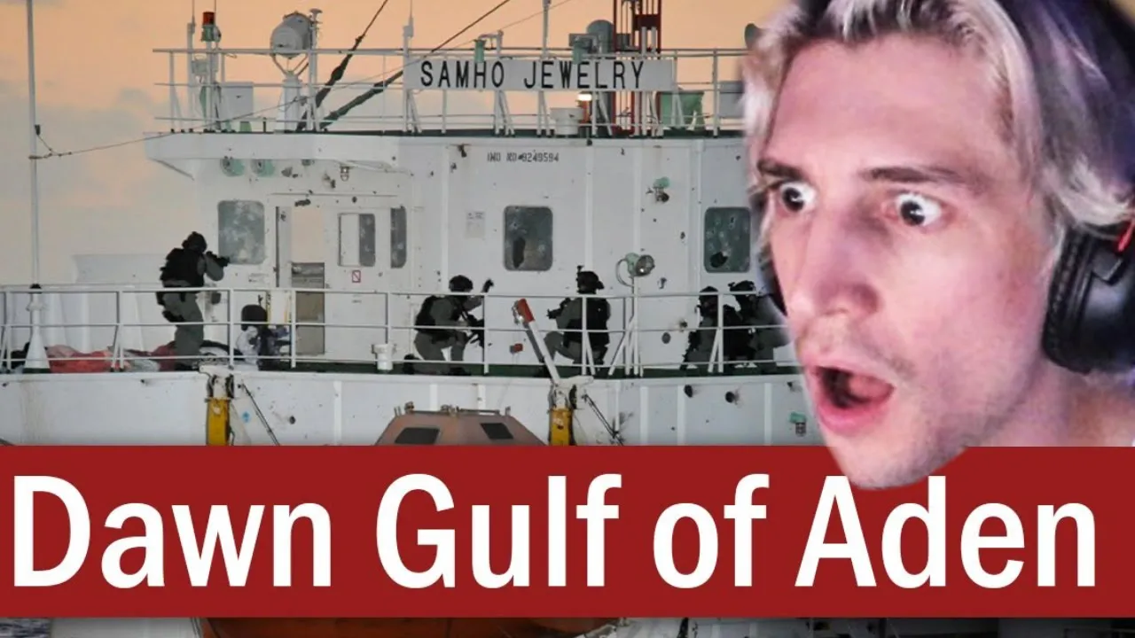 Somali Pirates Seize The Wrong Ship | xQc Reacts to Operation Dawn of Gulf of Aden