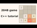 Beginner-friendly C tutorial 2048 game